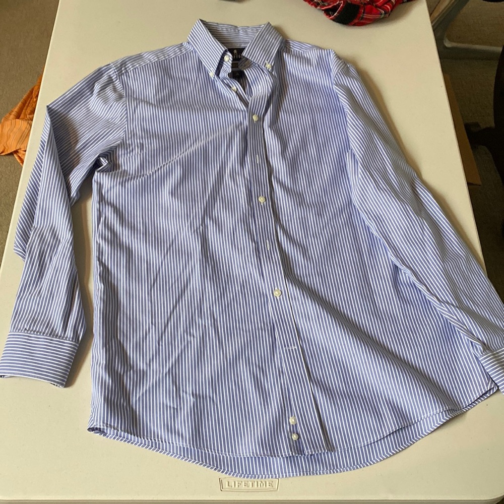 Stafford non iron dress shirt Oxford size 16 34/35